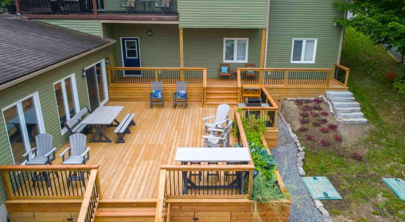 Hoban Homes Deck construction remodeling