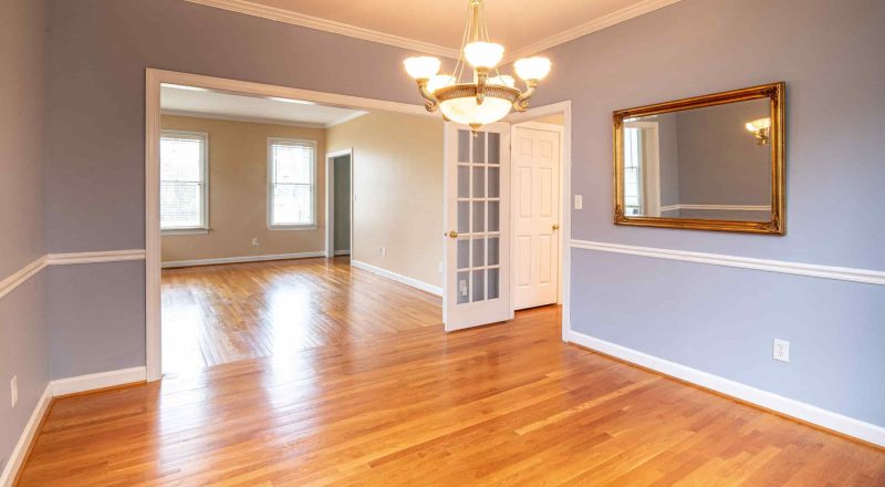 Trim Floor and Finish